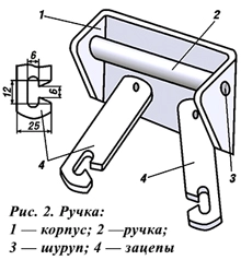 Ручка для переноски куботейнеров