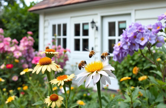 пчелы на дачном участке